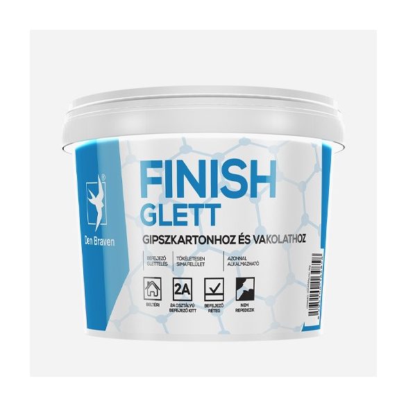 Den Braven Finish glett gipszkartonhoz 14 kg